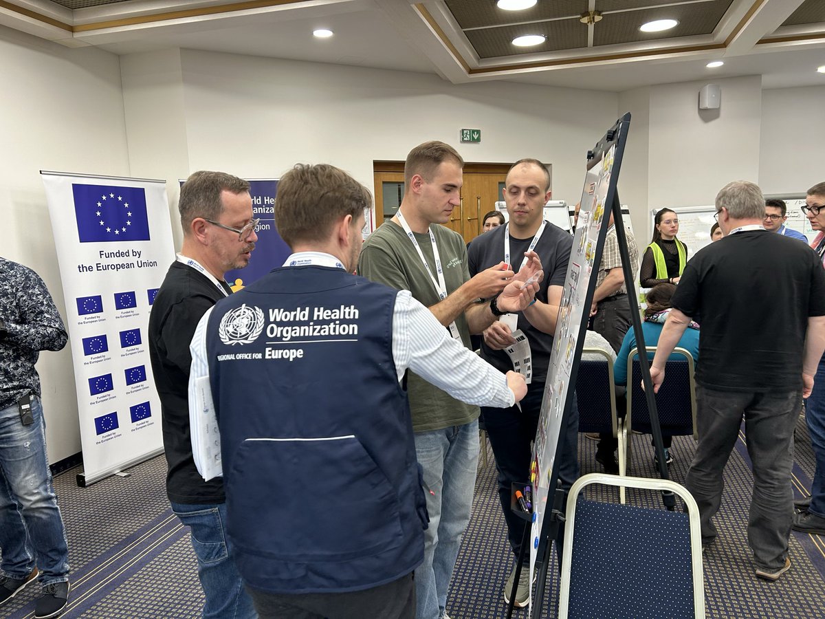 ZsofiaPusztai1_'s tweet image. kapacit a spolupráce s úřady v reálném čase.
Praktická týmová práce = silnější připravenost.
Součást spolupráce 🇪🇺 @DG_SANTE a @WHO_Europe na posilování připravenosti v regionu. Velké díky všem partnerům a facilitátorům. 🙏 #CBRN #Nemocnice #CzechRepublic #EUPartnerships