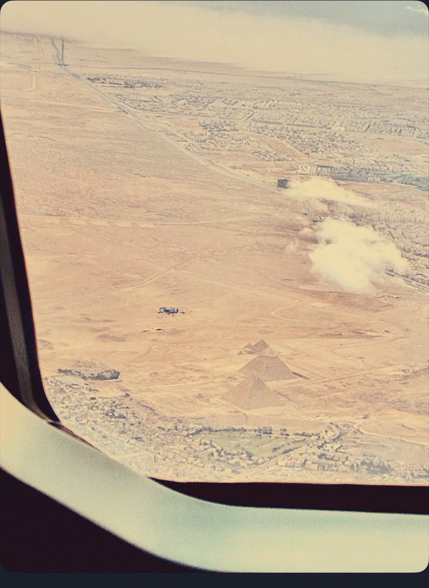 ThomasGibb6's tweet image. Good evening @LynnParsonsUK I managed to
catch a glimpse the Pyramids of Giza earlier, shortly after leaving Cairo. So pleased to be back home…relaxing and really enjoying the show as always. Thank you 🙏🏻 😊 #MellowMagic @magicfm