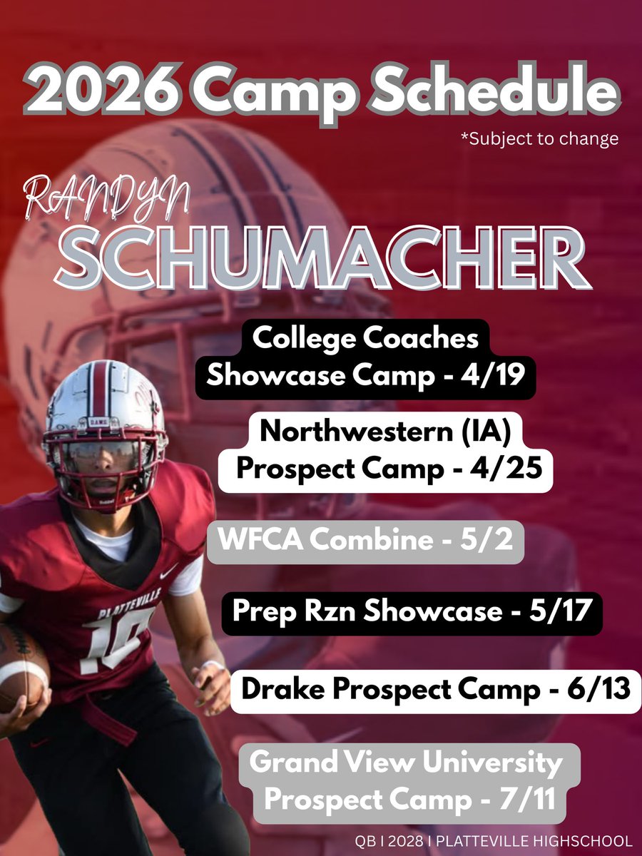 Randyn Schumacher 2028 ATH tweet media