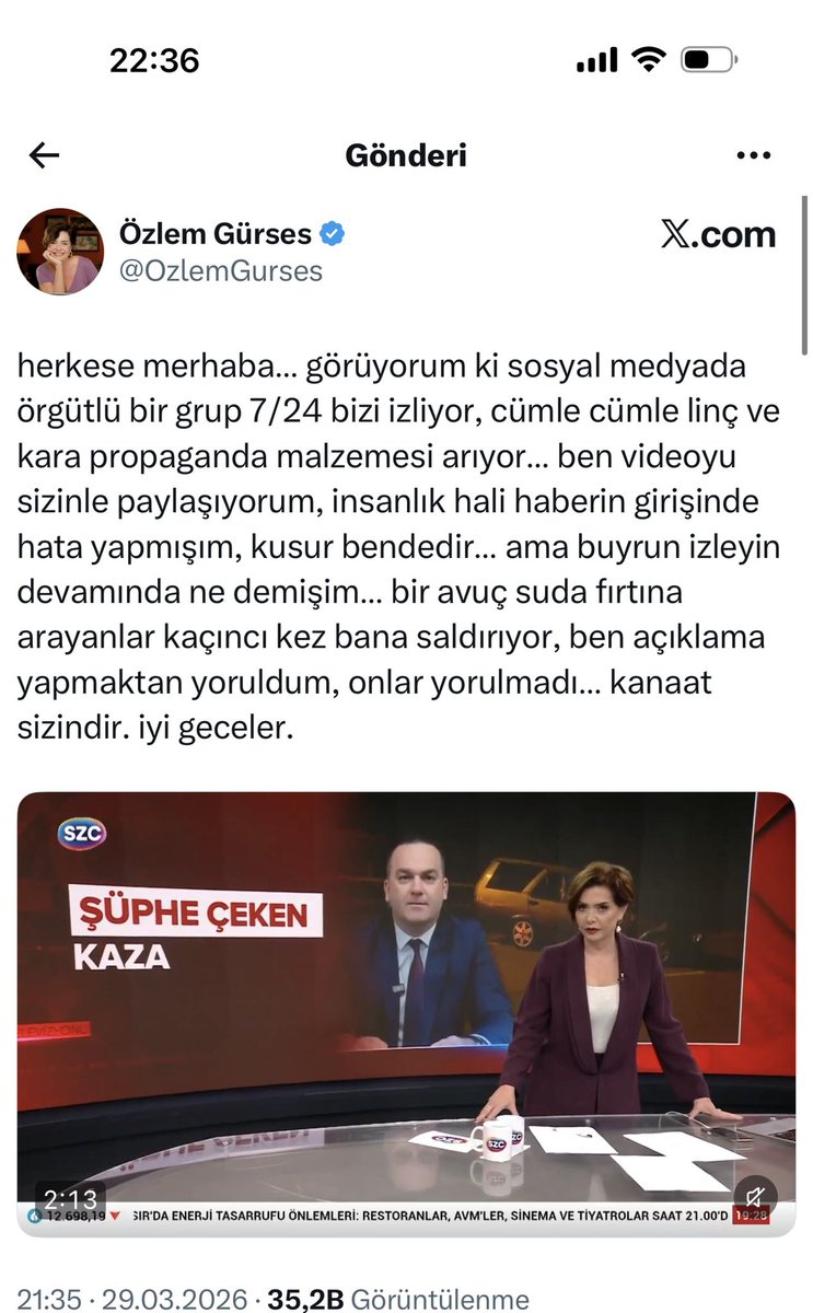 Dil sürçmesiymiş ! 
Vallahi ben kendimi aptal 
yerine koydurup buna inanmam. 
Ama kendileri bir kitle var ki herhalde onları ne yerine koyuyor artık orasını da bilmiyorum. 
Ben inanmıyorum! 
Gayet rahat üstüne basa basa söylüyor yayın devam ediyor. Haberi veriyor sonra sonuna