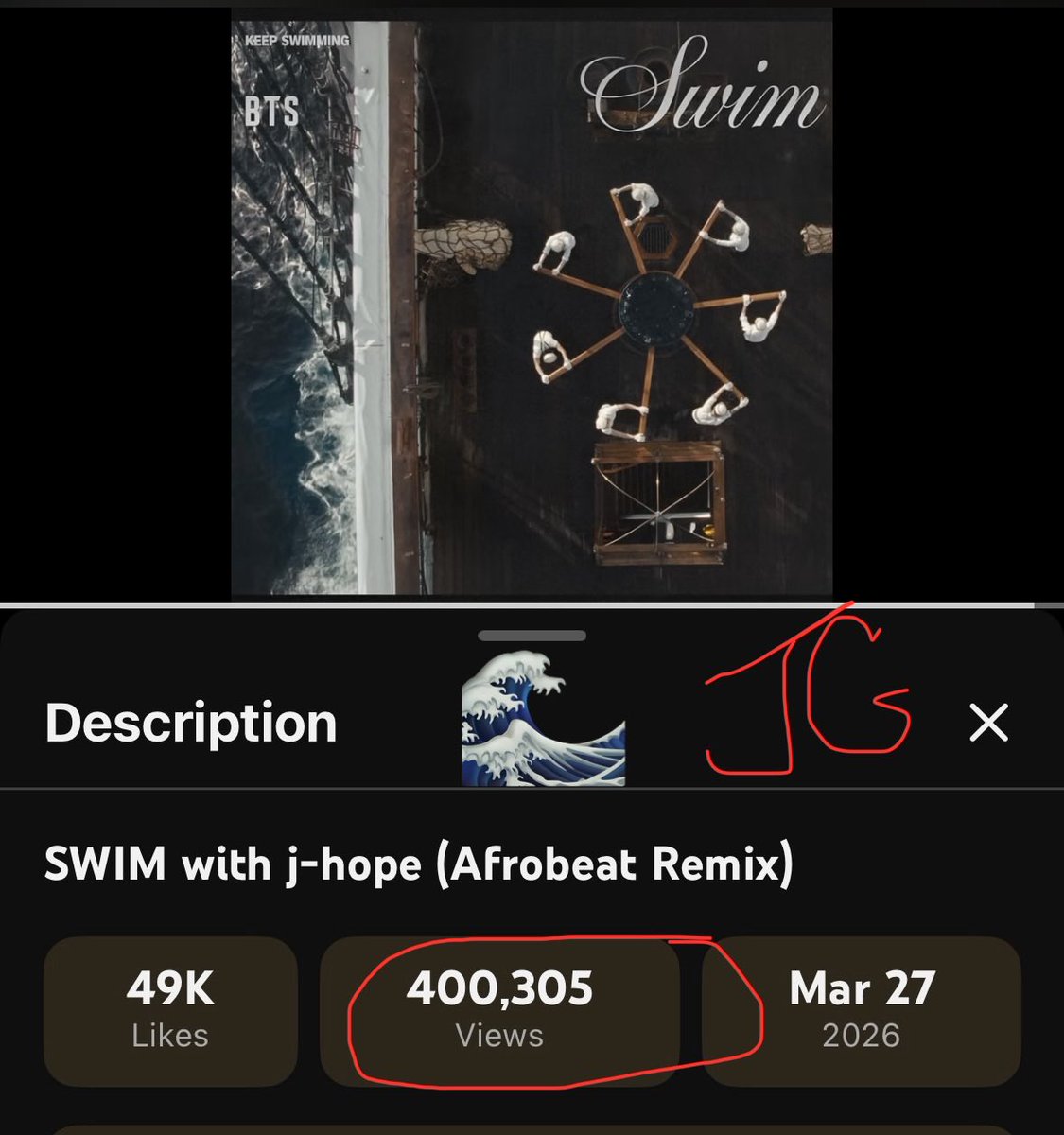 Jeneen7651's tweet photo. Streaming, Shazaming & More!🐿️❤️🔥🌊
#StreamForjhope #jhope https://t.co/Rqj2CljTFI