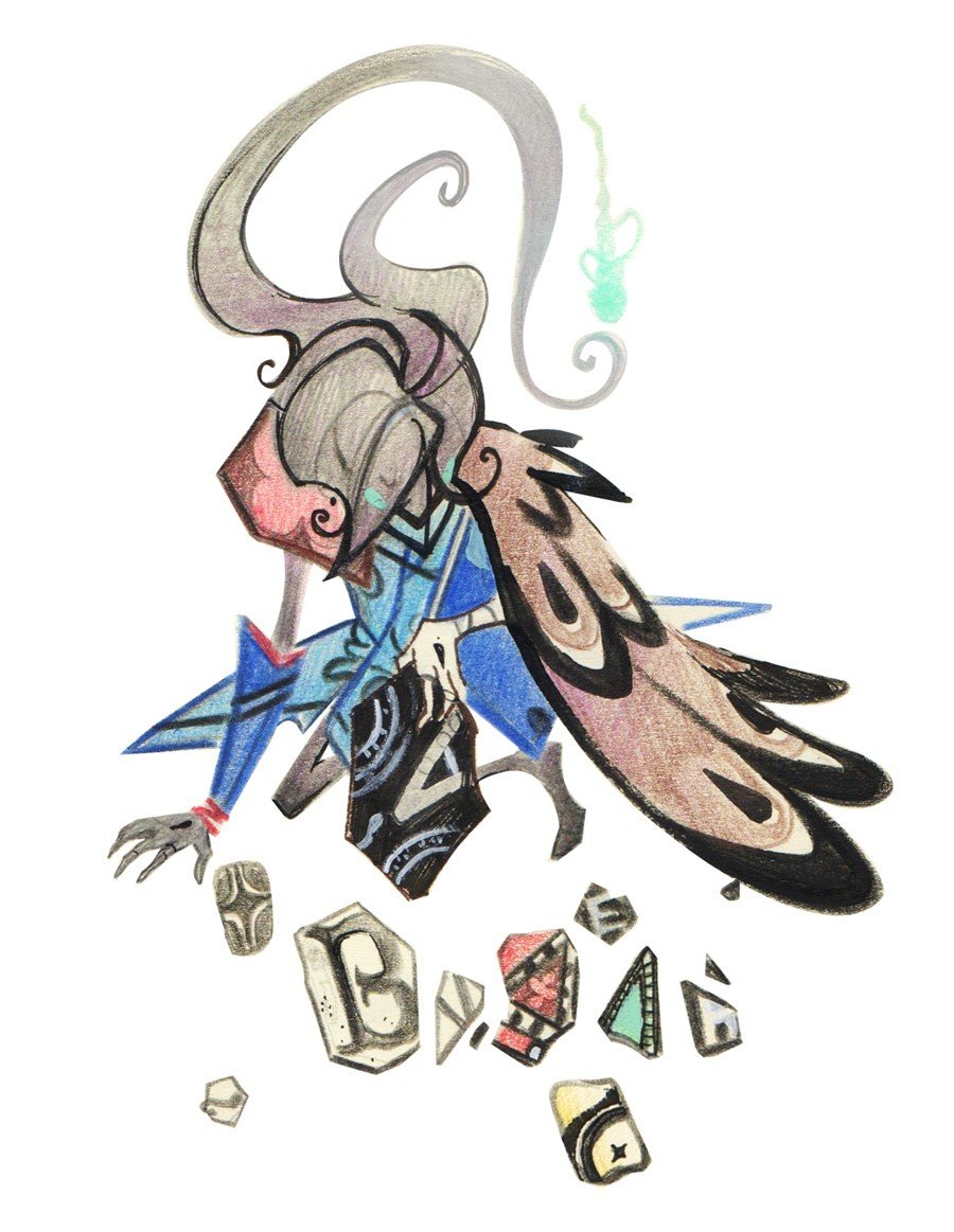 stained glass ghost 🌸 tweet media