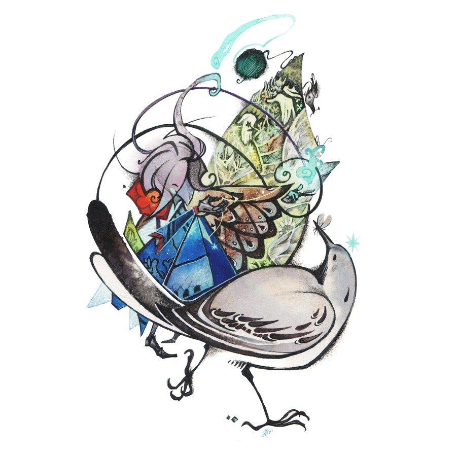 stained glass ghost 🌸 tweet media