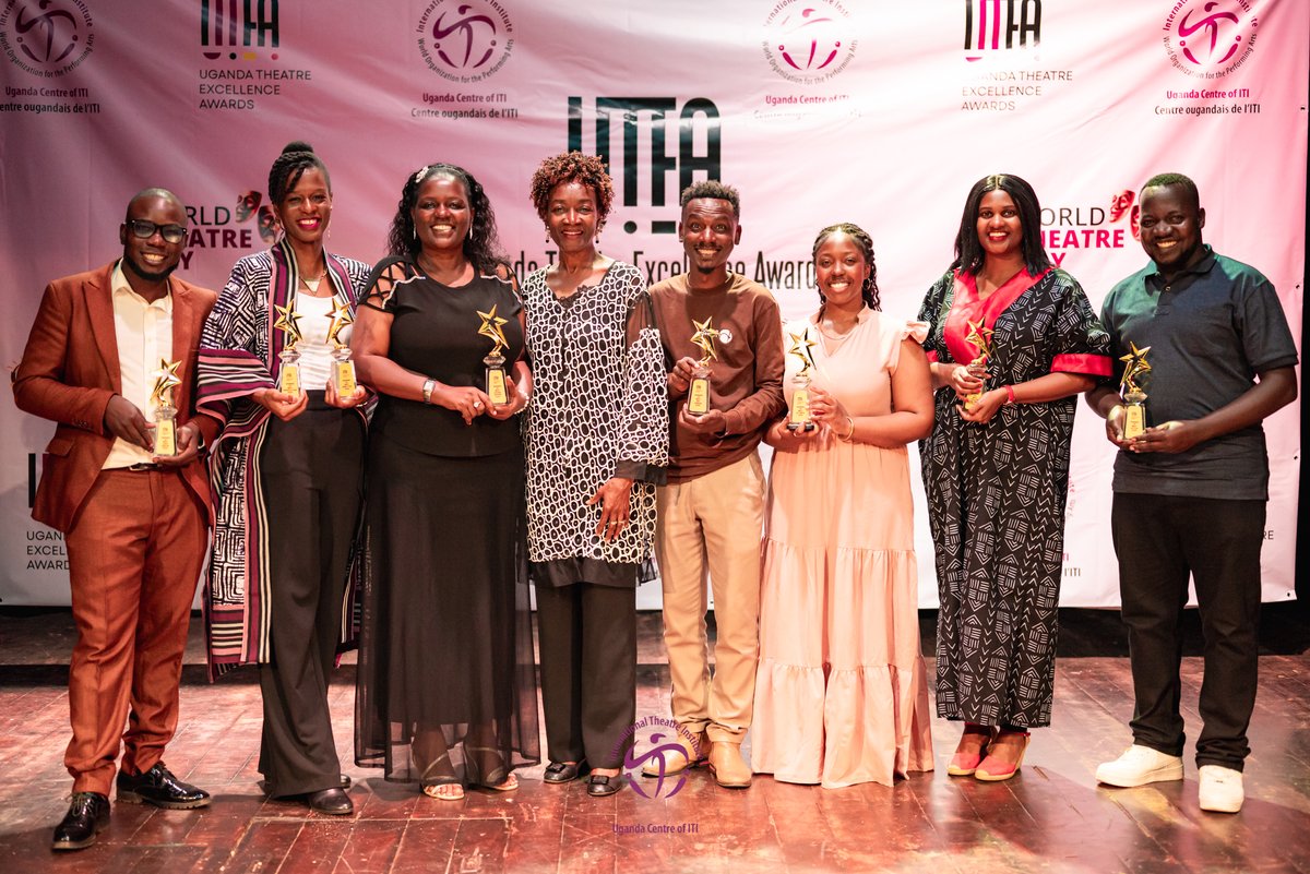 itiuganda256's tweet photo. Best Actor Male Ronald, Best Actress Tayo Shonubi
Best Set  Kenneth Kanaabi, Best Light Arafat Mugambe, Best Costume Guy Zziwa, Best DirectorAganza Kisaka, Best Production She Loves ME, Best Sound  Mariam Ndagire, Best  ScriptBrenda Ibarah, Best StageManager Precious Nsimenta https://t.co/SvIbOVtpd2
