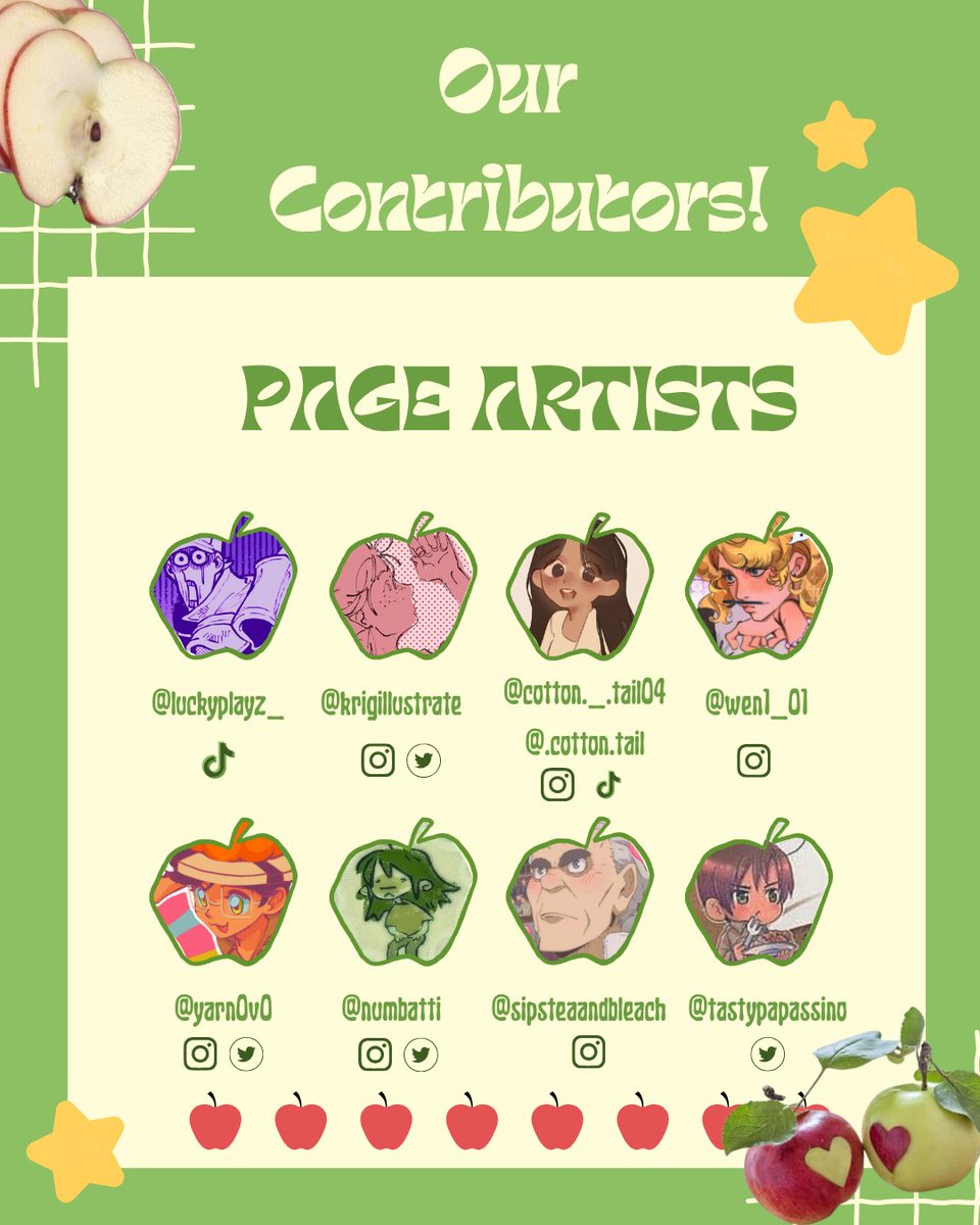 green apple wishes zine! tweet media