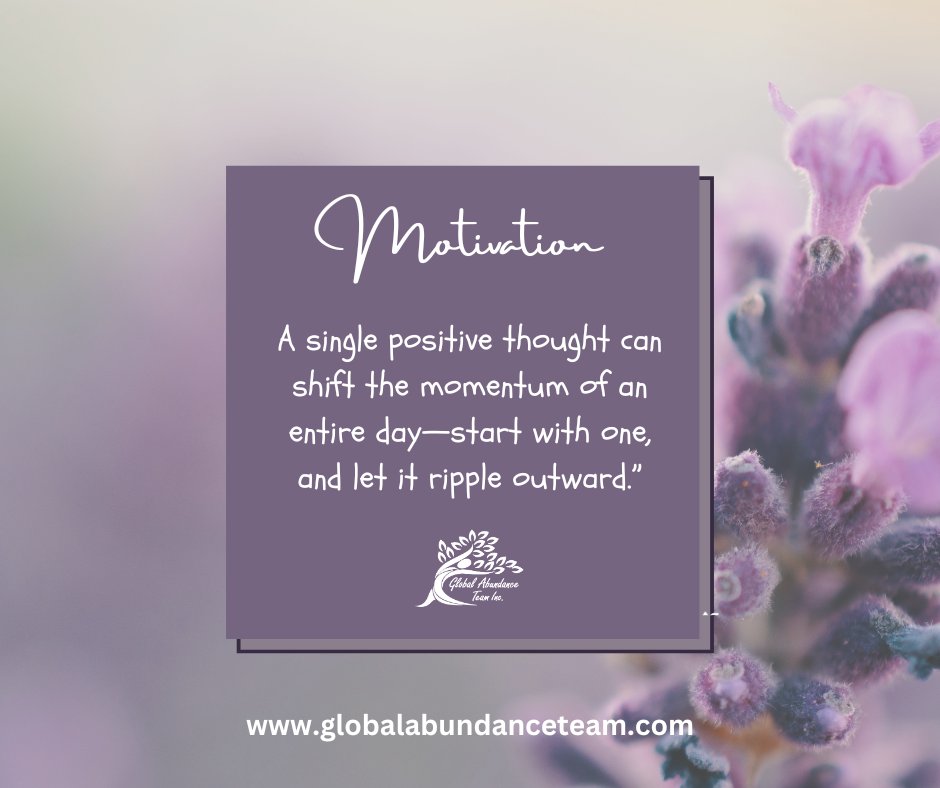 GA_with_Connie's tweet image. “A single positive thought can shift the momentum of an entire day—start with one, and let it ripple outward.”
#PowerOfPositivity #PositiveMindset #ChooseJoy #MindsetMatters #GrowthMindset #InnerStrength #BelieveInBetter #DailyInspiration #UpliftYourself #SelfGrowthJourney