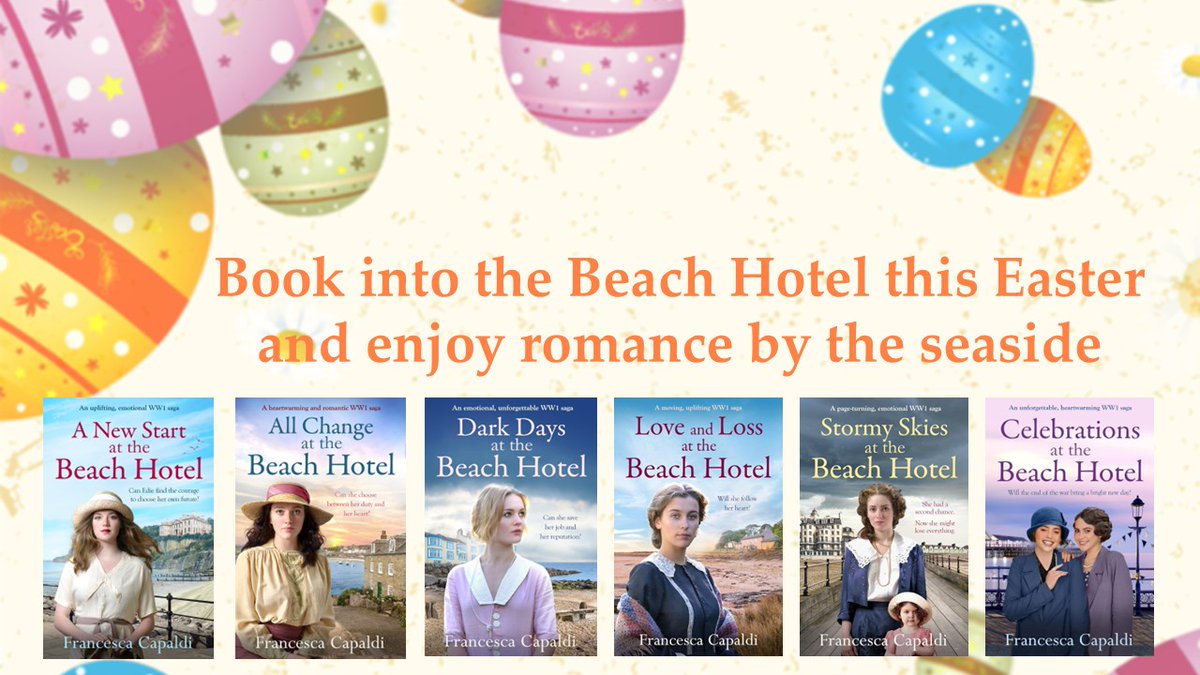 FCapaldiBurgess's tweet image. Take a visit to the #Sussex #seaside and meet the women of the Beach Hotel this #Easter.
It's #WW1 and the women there have many of their own battles to fight.
Paperback - Ebook - Audio
New Start 99p in Kindle &amp;amp; on Kobo
#HistoricalRomance #saga #HistoricalFiction