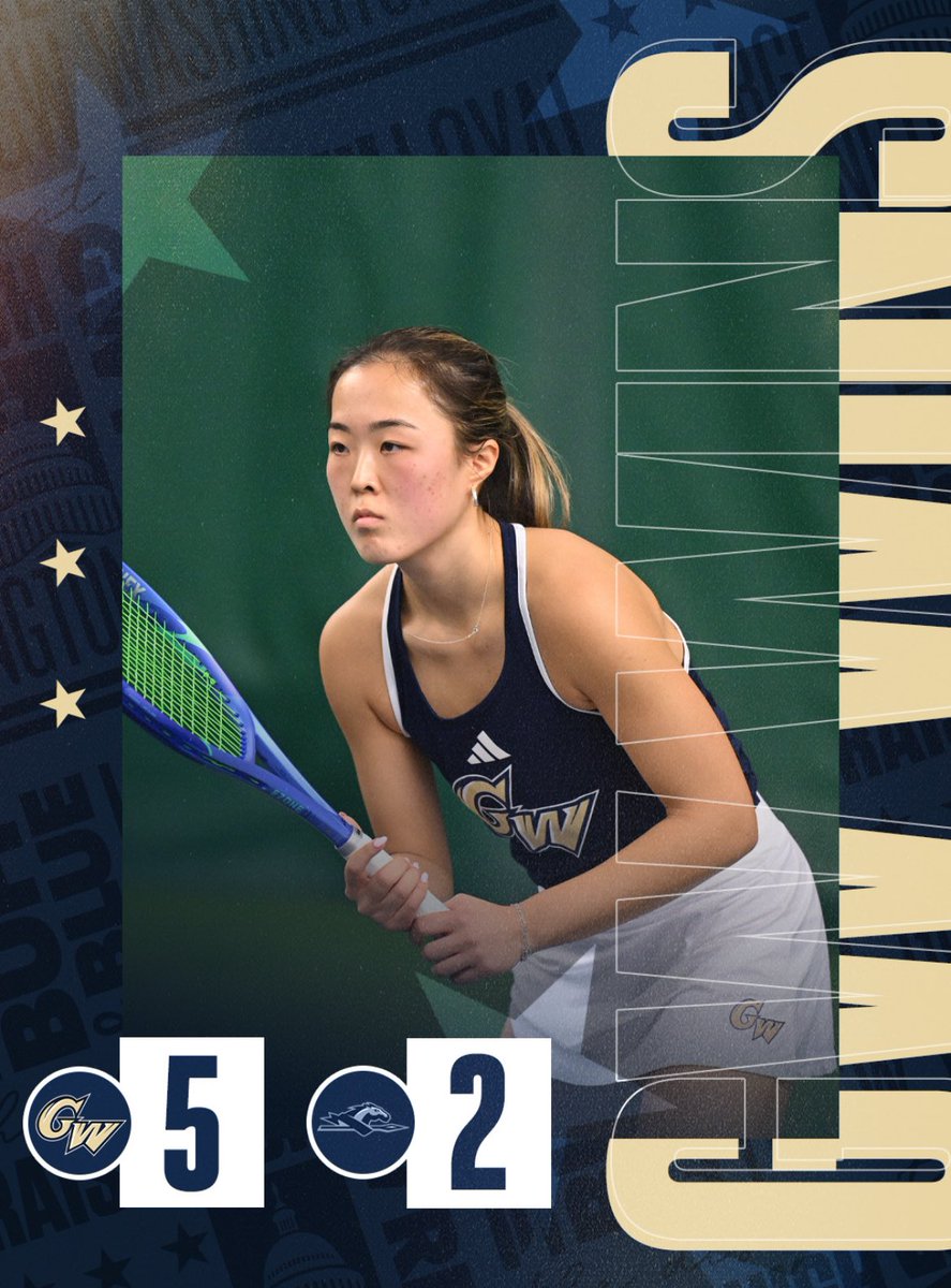 GW Women's Tennis tweet media