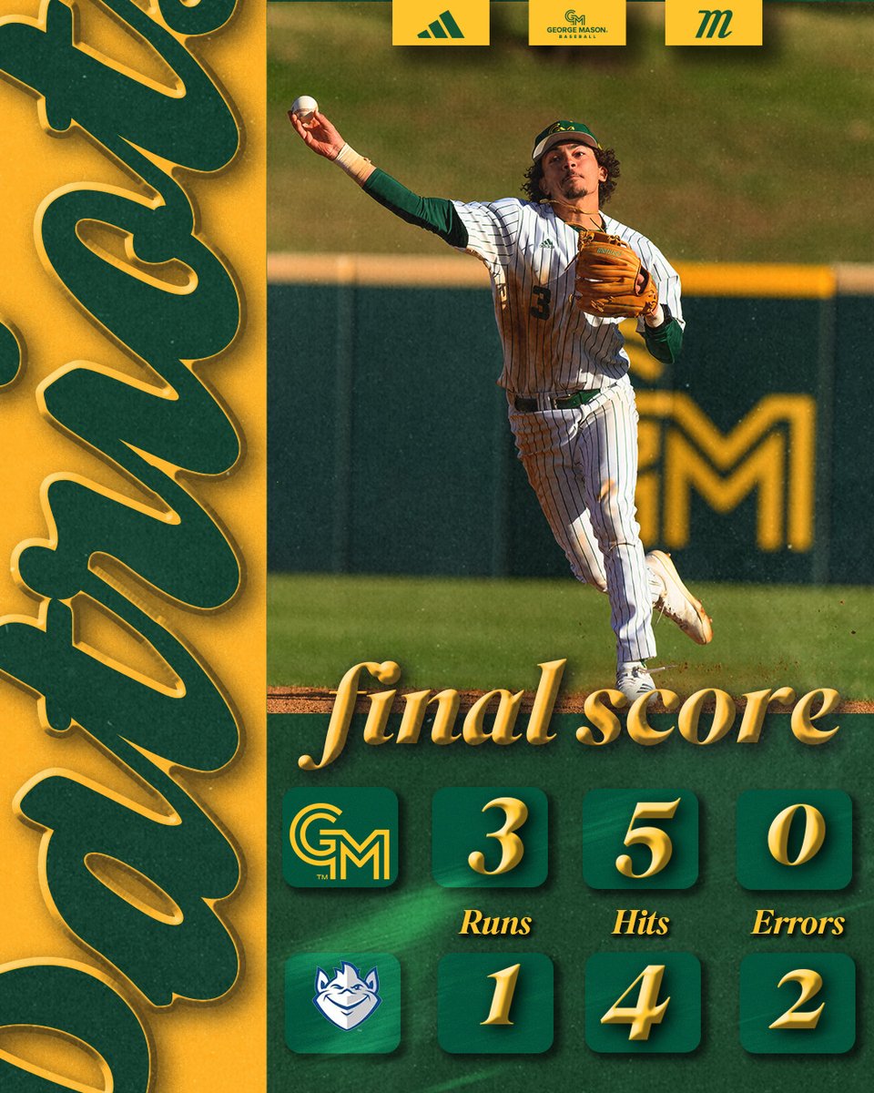 George Mason Baseball tweet media