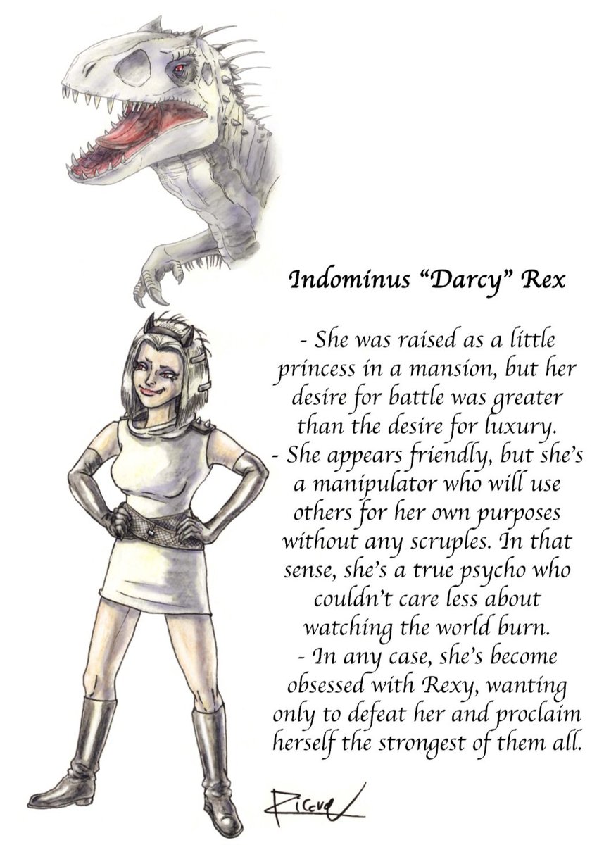 RicardPuj's tweet image. The Diva.

#indominusrex #characterdesign #jurassicworld #dinosaurs #illustration #drawing