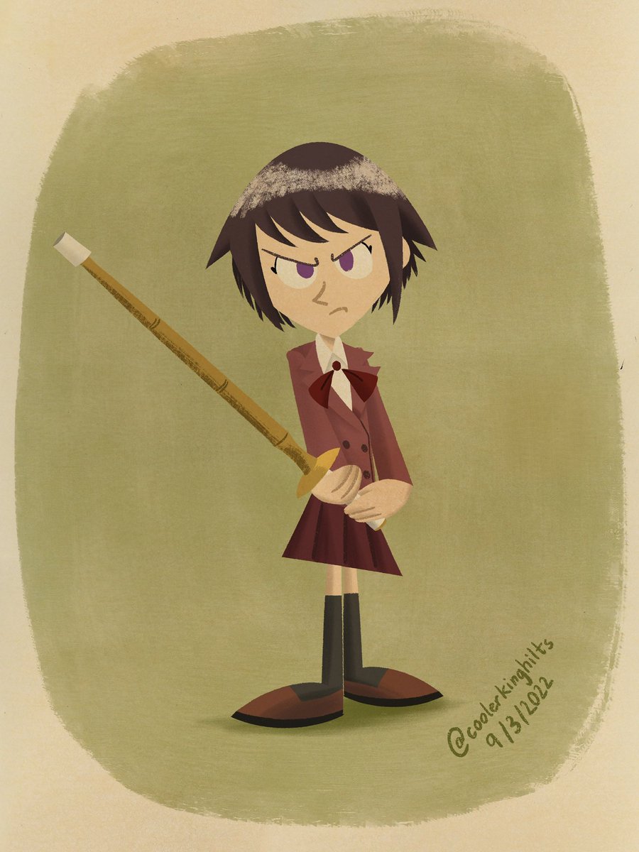 coolerkhilts2's tweet photo. Resharing my earlier drawings of Tamaki Kawazoe from Bamboo Blade since it’s apparently her birthday (3/29).

#川添珠姫 #バンブーブレイド #TamakiKawazoe #BambooBlade @CheramiLeigh https://t.co/9NkADMeSWU
