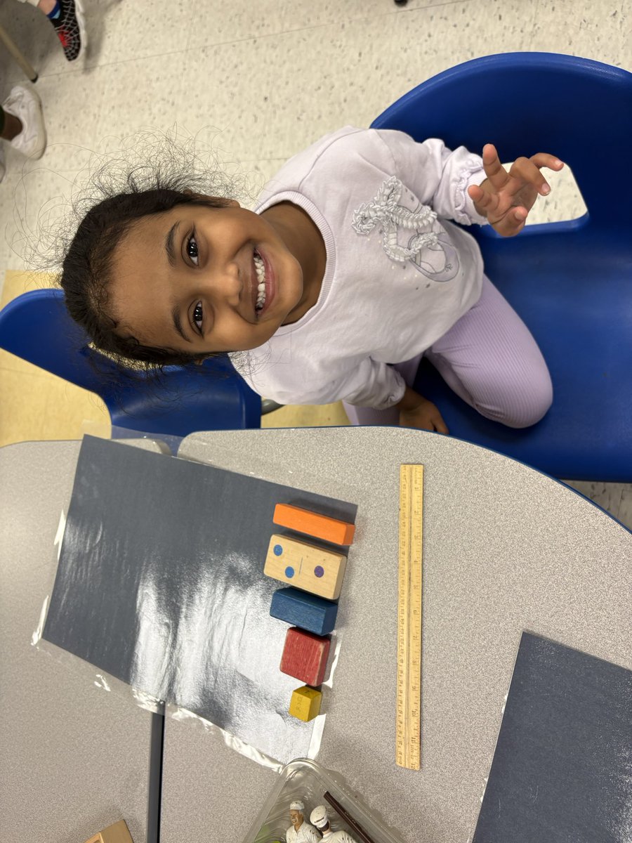 ECLearnings's tweet photo. KG-A exploring measurements using non-standard objects. Also, grading length &amp; height of different objects using standard measurement. These hands-on activities teach estimation &amp; comparison skills (longer/shorter). 

#Measurements #DMNL #StRitaOCSB https://t.co/OeolF3IzaO