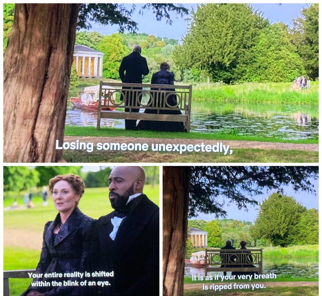 Geeky_Foodie's tweet image. #SpoilerAlert 

For a frivolous show about love and dated society, #BridgertonS4 has dealt with #grief surprisingly well. 

No wonder my friends knew I would like it!