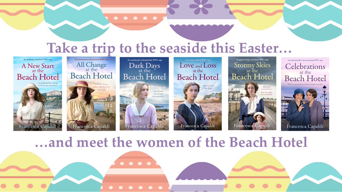 FCapaldiBurgess's tweet image. Take a visit to the #Sussex #seaside and meet the women of the Beach Hotel this #Easter.
It's #WW1 and the women there have many of their own battles to fight.
Paperback - Ebook - Audio
New Start 99p in Kindle &amp;amp; on Kobo
#HistoricalRomance #saga #HistoricalFiction