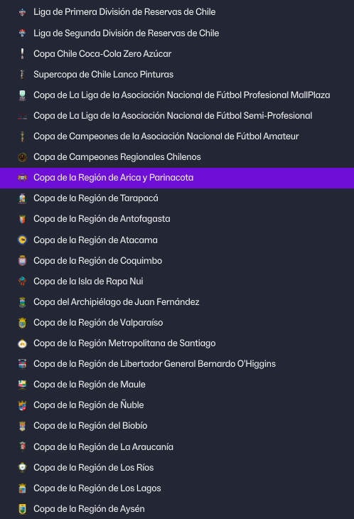 red676_cl's tweet photo. Chile Fantasy Mod V3.2 ya esta disponible! con sus 9 divisiones y copas de siempre!

Link: https://t.co/8MxoORHDDM https://t.co/jAKjCNV8KM