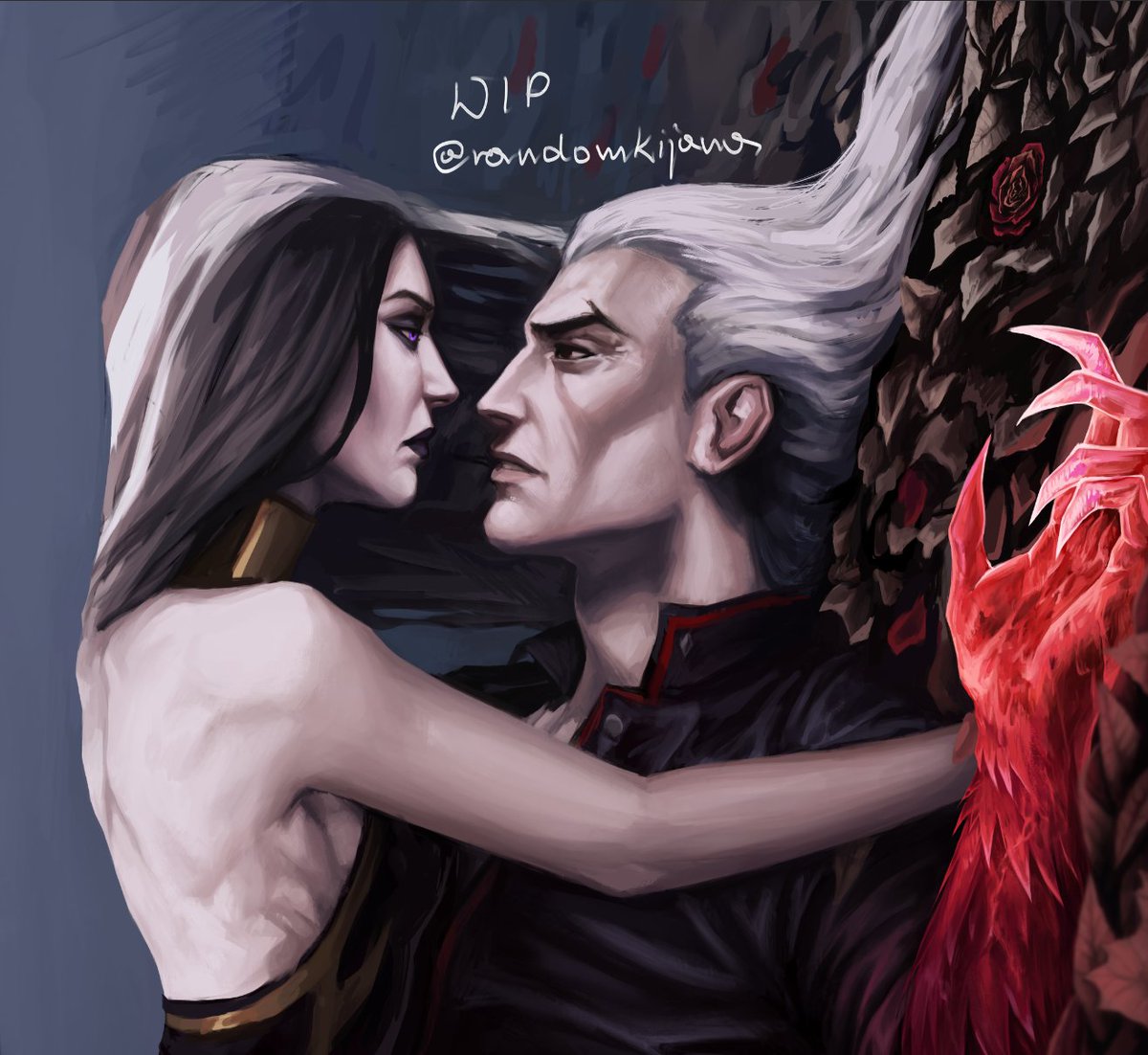 randomkijana's tweet photo. 🥀 
#LeagueOfLegends #Swain #canonxoc https://t.co/KAY5Mj5LAE