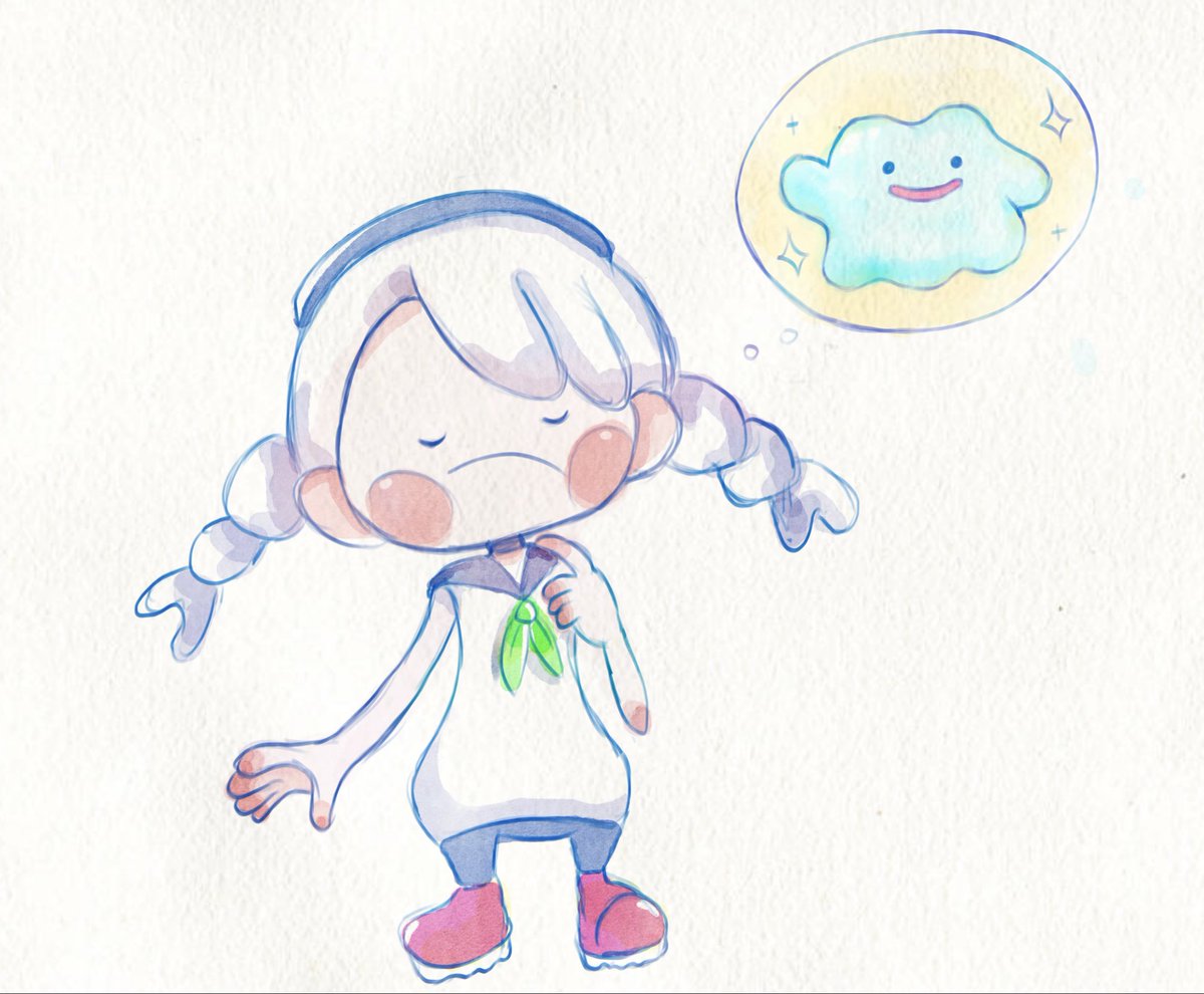 Day 3: if my ditto had blue hair, will it be a shiny ?
