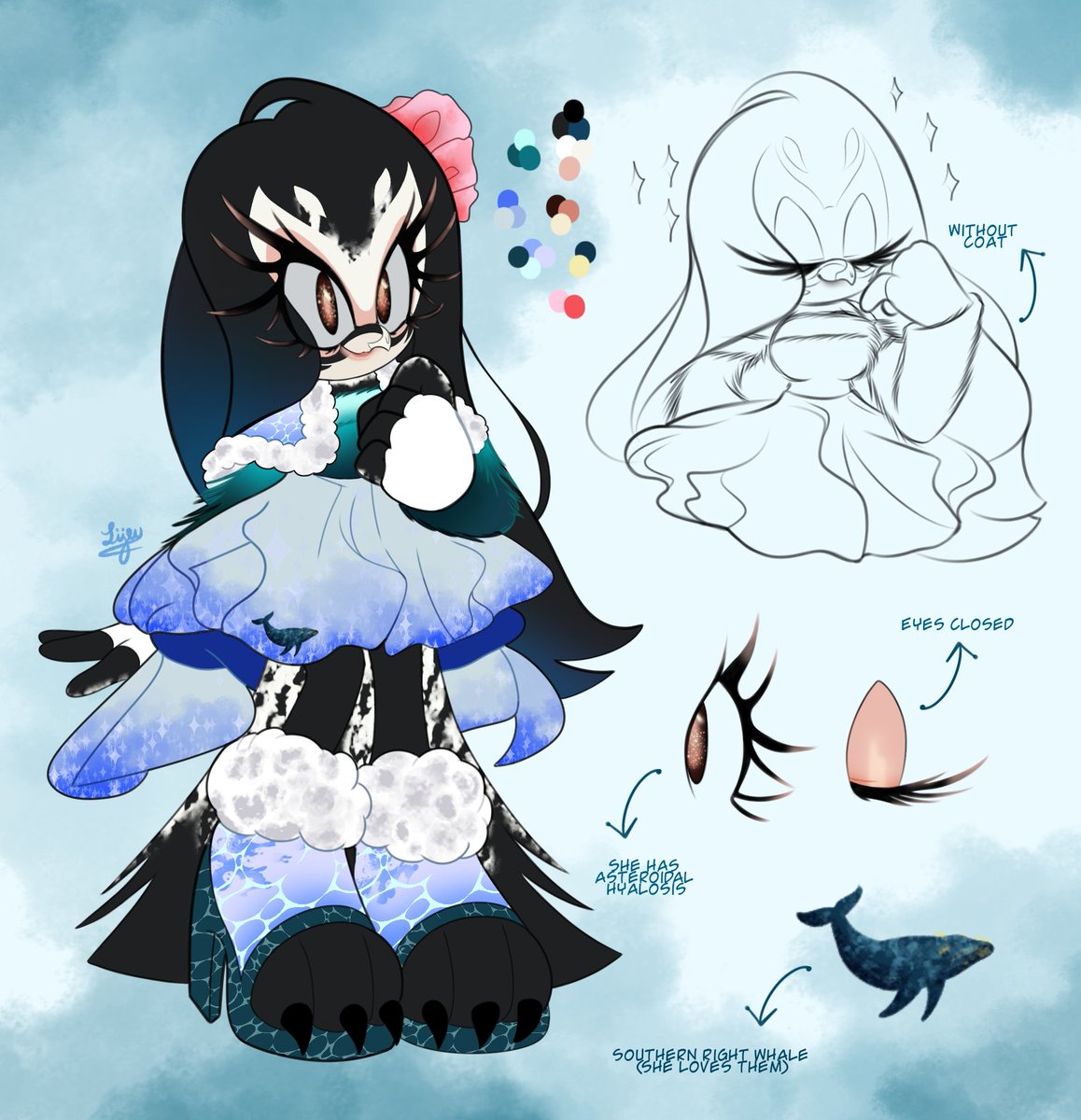 My magellanic penguin, her name is Mira 💙

#sonicartist #sonicthehedgehogfanart #sonicfandom #digitalpaint #digital