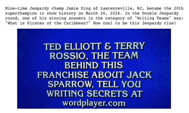 Wordplayercom's tweet photo. This just in -- https://t.co/Mu6H3Fobwm