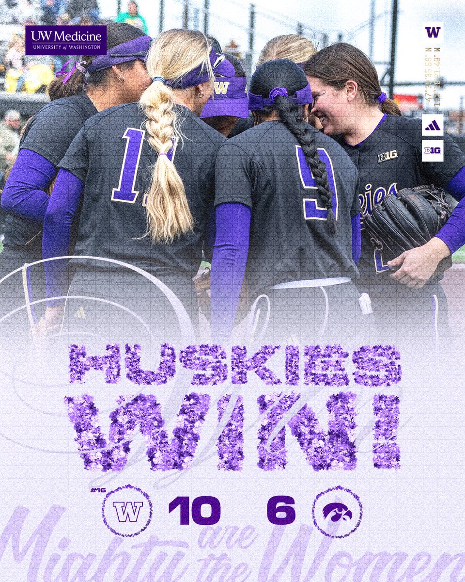 Washington Softball tweet media