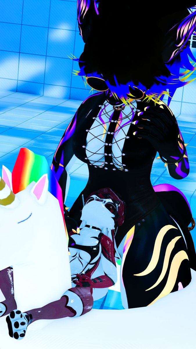 JaydentheJay1AD's tweet photo. Hanging out with the sexy @LunaDaSharky enjoying their company in the pool awa~ https://t.co/oTFNeriQpy