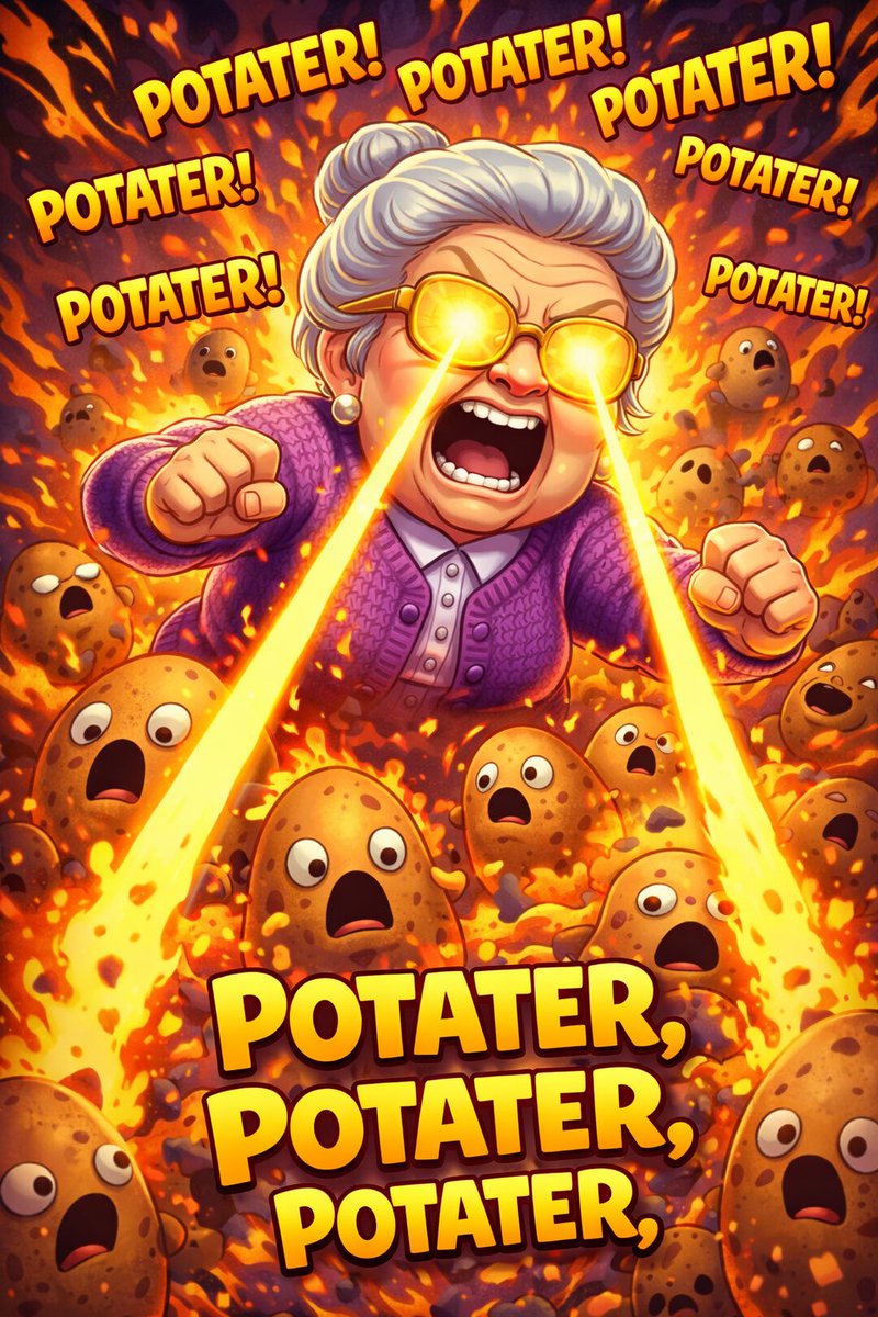 BrobotToo's tweet photo. Potater #beanbaby https://t.co/kOzHVEAxtv