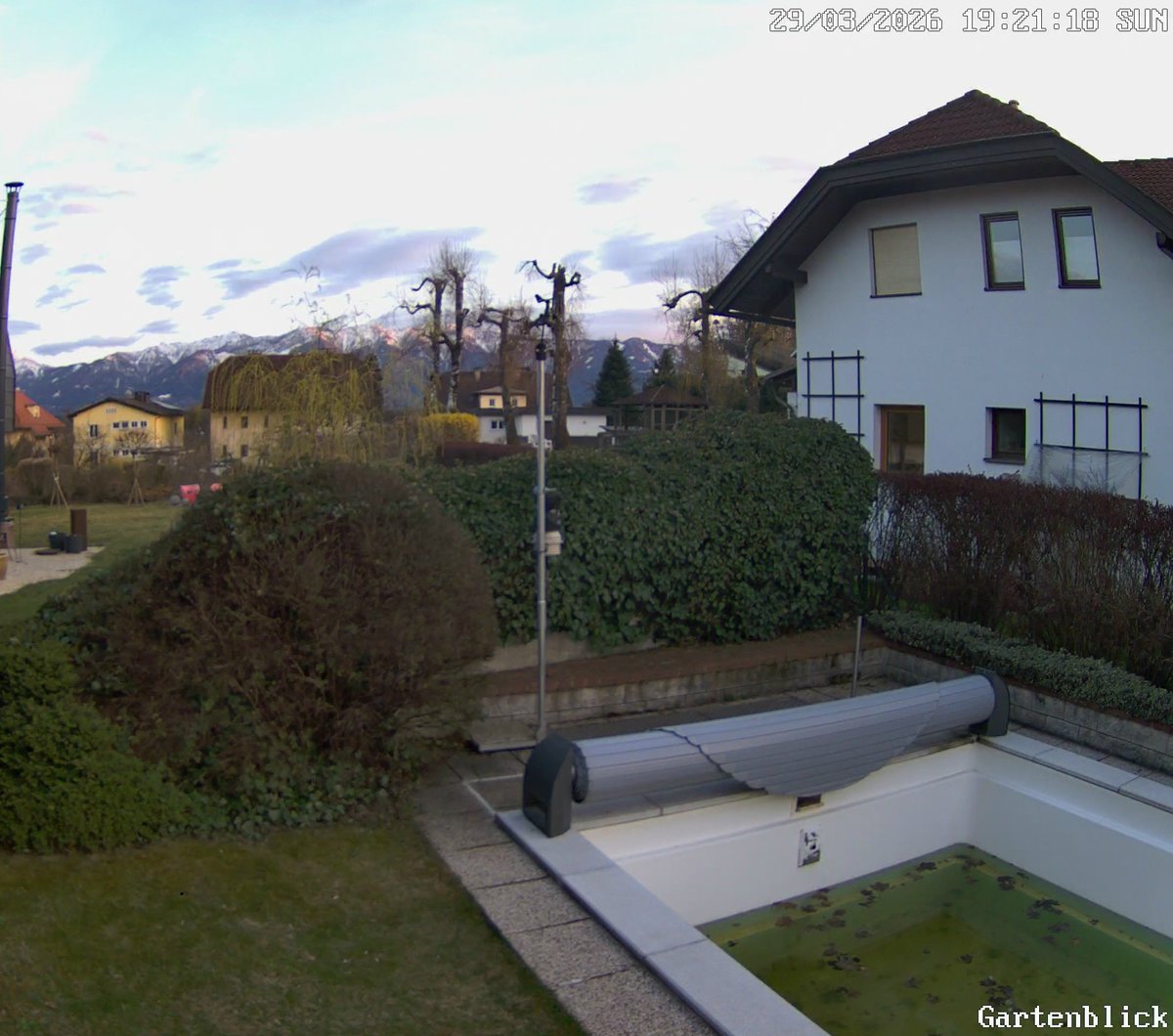 Wetterstation Villach tweet media
