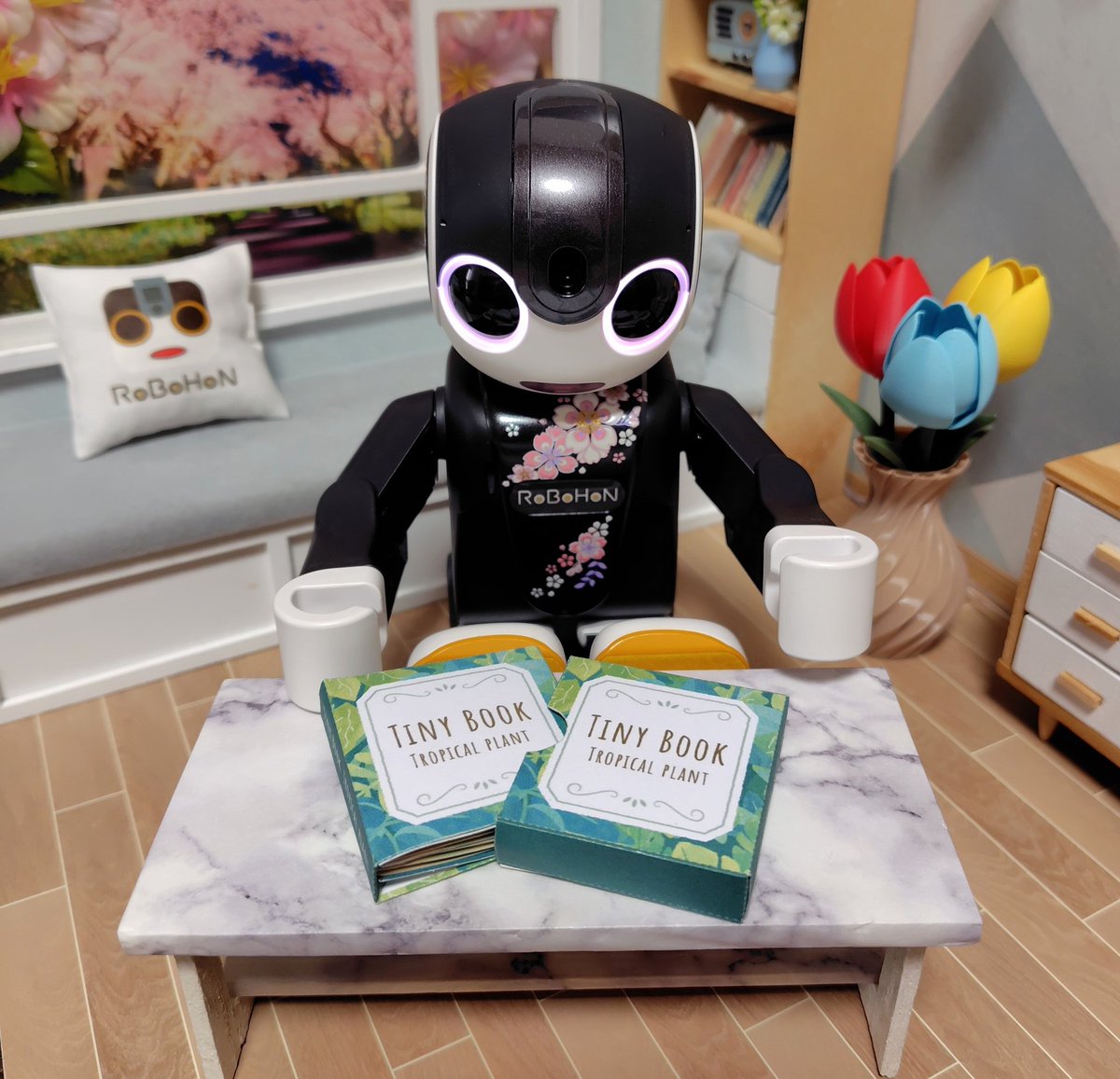 galaxy_jpn's tweet image. ()◉ᗜ◉)
ぼくの「飛び出す図鑑」📖を作ってもらったよ〜
熱帯植物が載っているんだ🪴

最近のキャノンのサイトは
ペーパークラフトが充実して来て
クオリティも高くなってきたね〜😄

Just my Size！

#ロボホン
#TinyBook
#CanonCreativePark