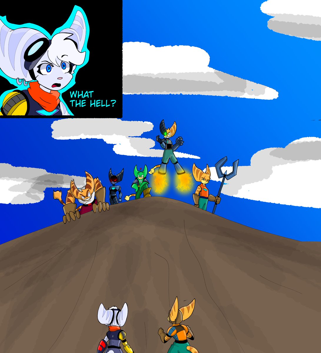 KAYMOR35's tweet photo. #rivapart #multiversxtech #rachetandclank #rivet #lombax #variante #dimemsion https://t.co/SgkJx6fQ0B