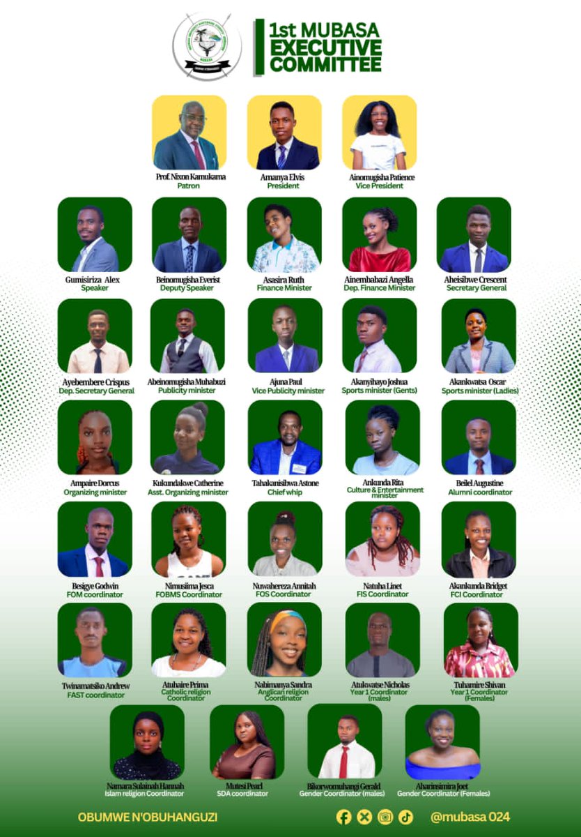Mbarara Univ Banyankore Students' Assoc , MUBASA tweet media