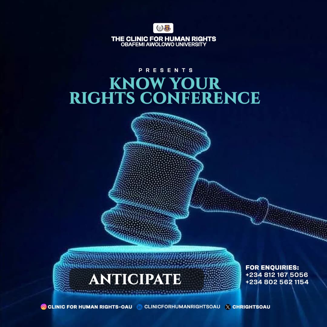 Clinic for Human Rights, OAU tweet media