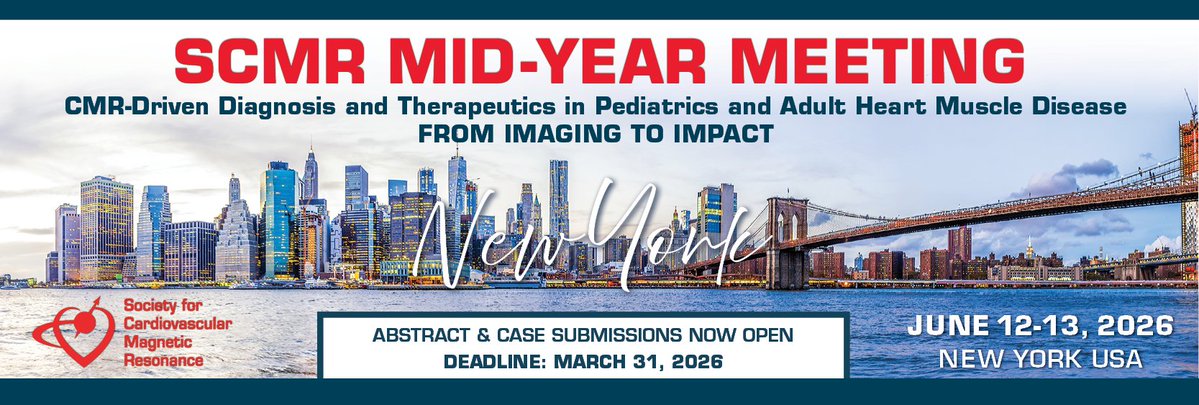 Society for Cardiovascular Magnetic Resonance tweet media