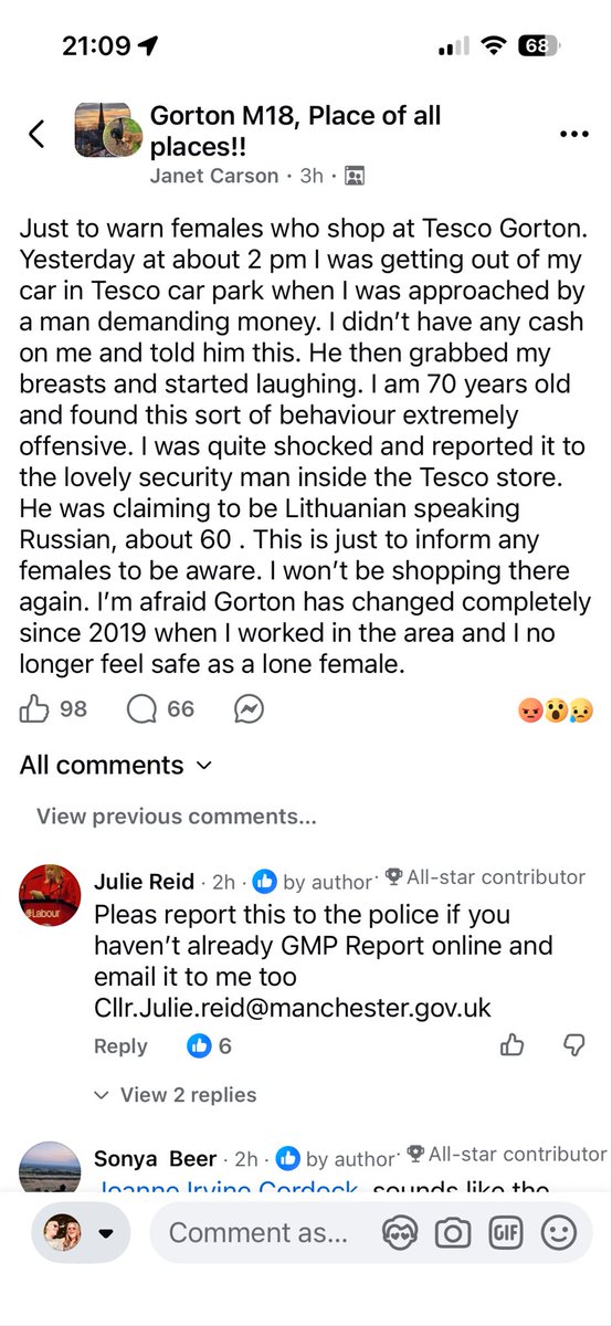 yeahbutmuuum's tweet photo. @Tesco Please conduct an investigation into this and why it was not treated as a serious incident by security, regardless of the jurisdiction of the car park. https://t.co/dHYFSyBEu3