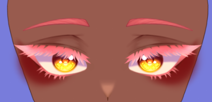 Never again will I be able to render eyes like this. The research and trial and errors I had to go through to draw above my weight class...  I'm so proud!✨

 -I might decide to randomly change things if I find I can make it look better lol-