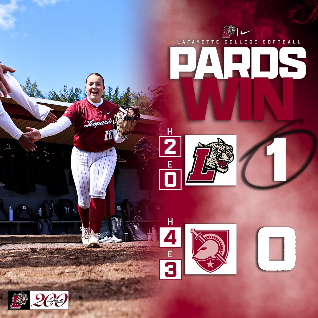 Lafayette_SB's tweet photo. Weekend W in game two‼️

Game three tomorrow at 12 P.M. 
 
#RollPards | #ClimbTheHill | #LafayetteCollege200 https://t.co/IVFvVfAJS1