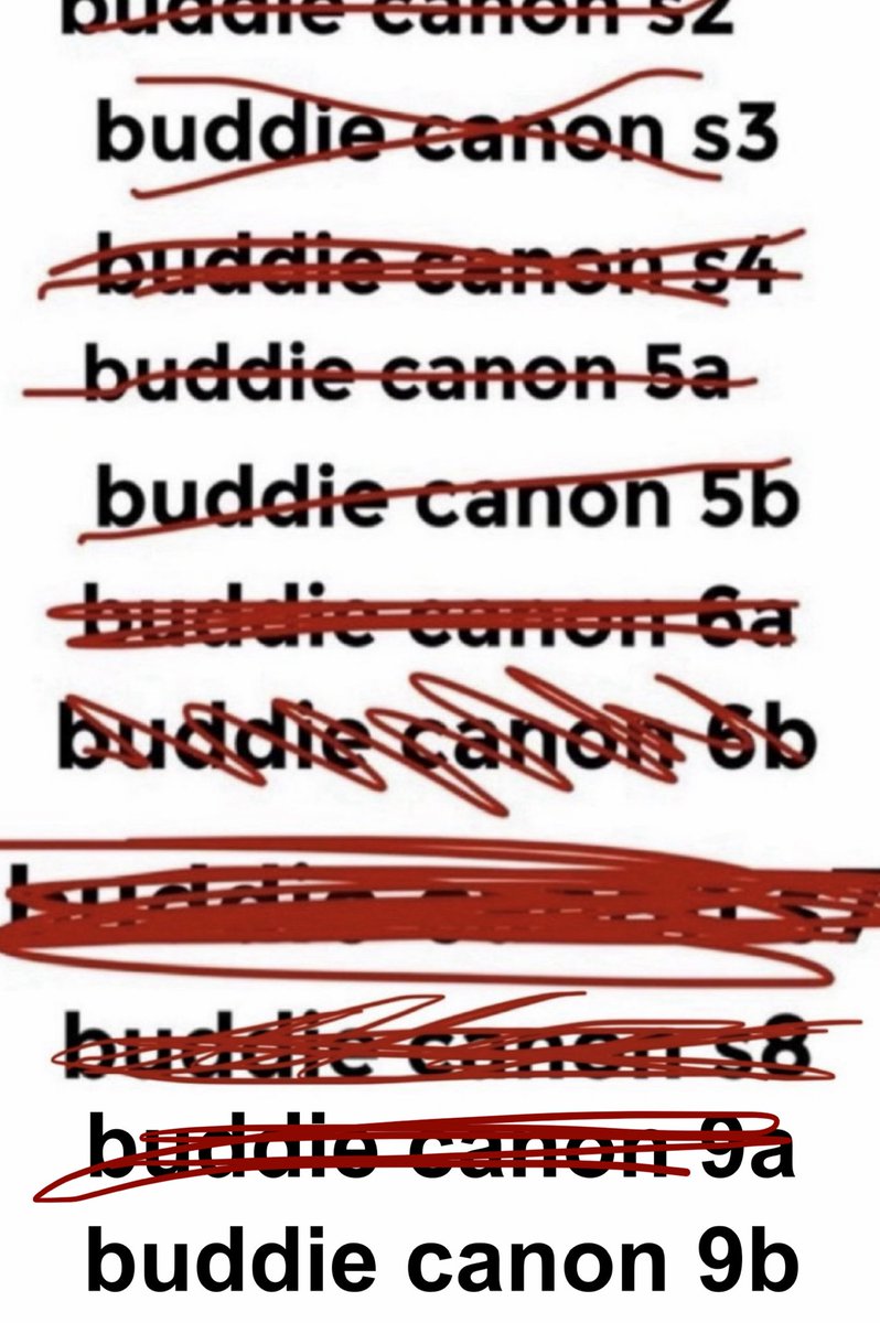imagine buddie goes canon and we no longer have to update this every couple of months 🙏🏻