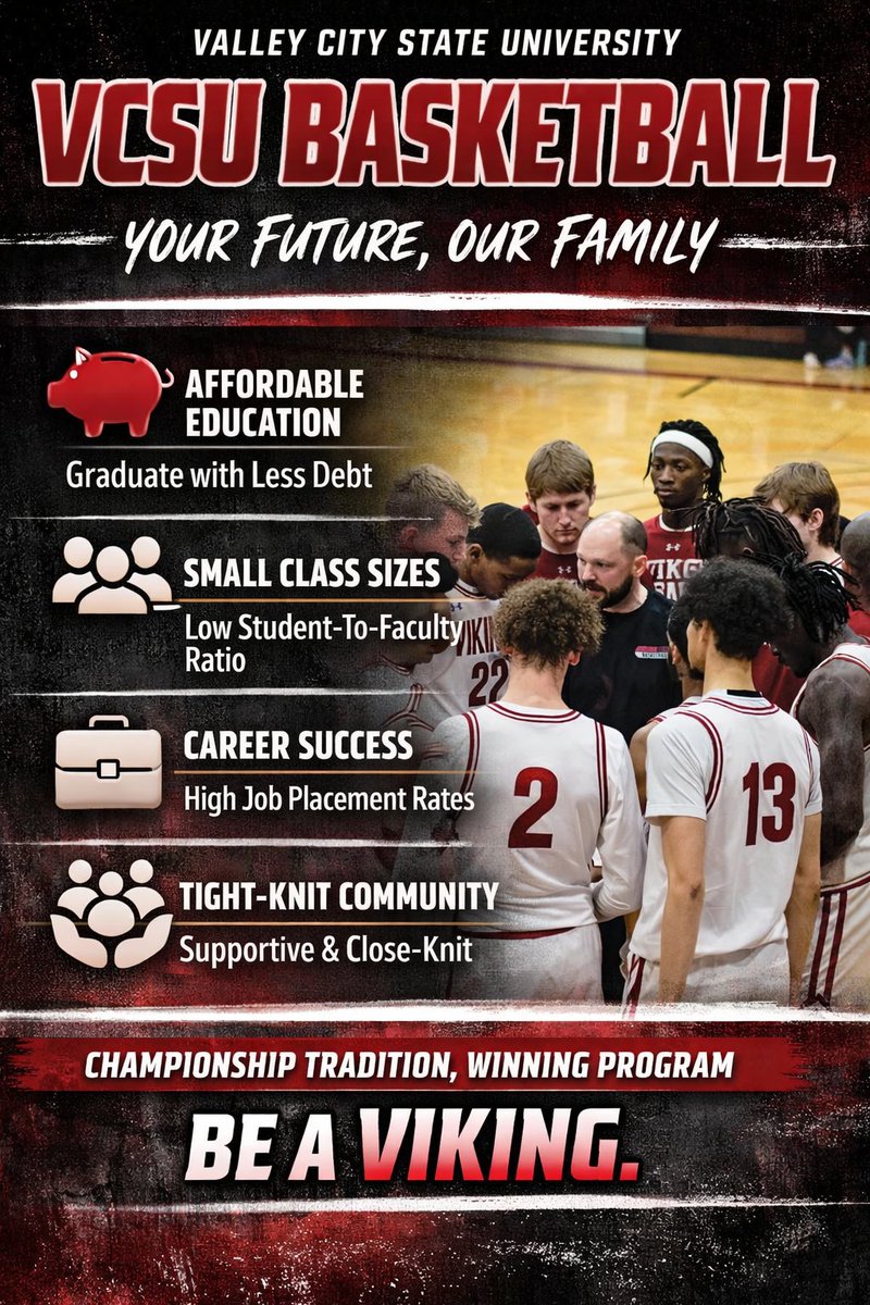VCSU Mens Basketball tweet media