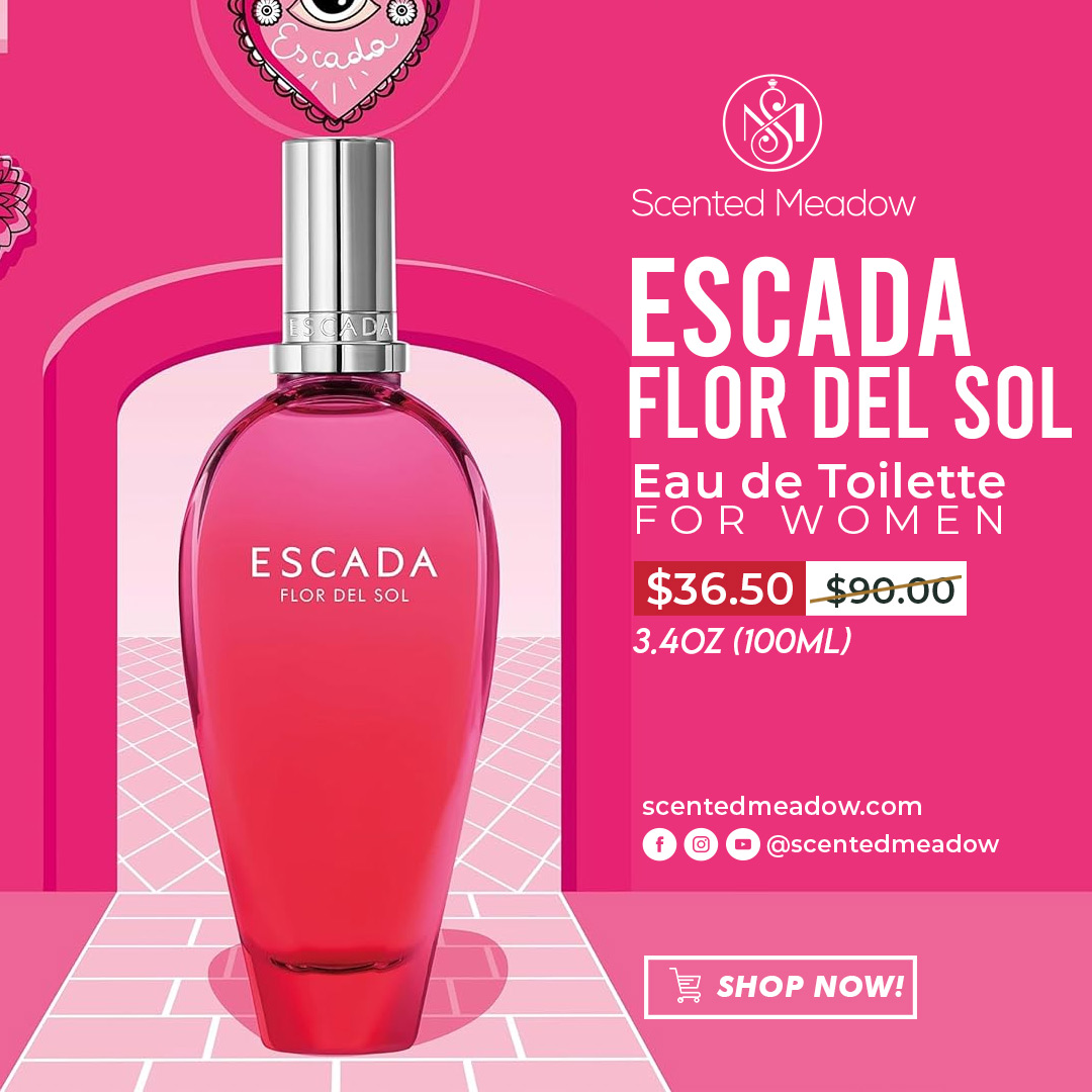 scentedmeadow's tweet image. Escada Flor del Sol for Women captures sunny escapes with vibrant citrus, juicy fruits, and a carefree floral heart, creating a radiant, youthful scent that feels like summer in every spritz ☀️🍊🌸

#Escada #WomenFragrance #ScentedMeadow

Buy Now: sntd.me/sjRAbB