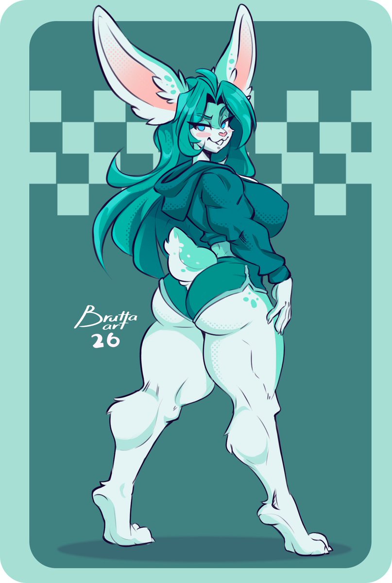 Sexy bunny for <a href="/FluffFluff84/">🦊Fluffy🦊</a> 🏋️🐰