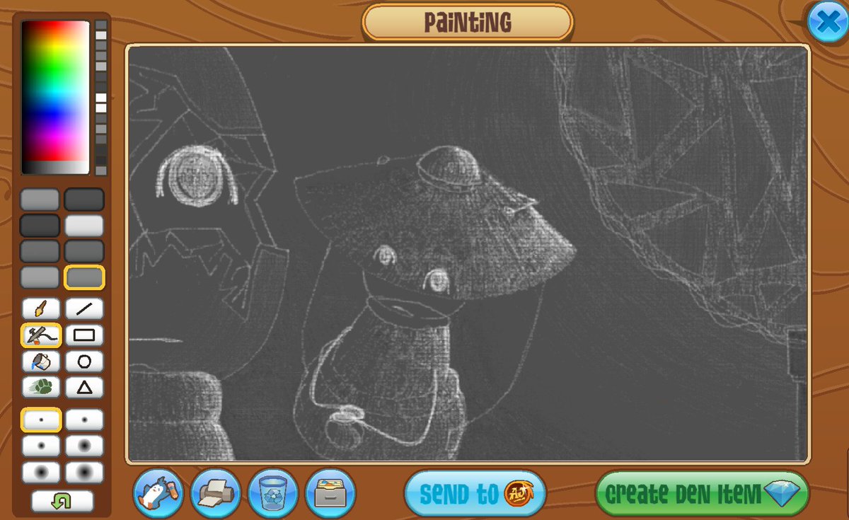 fadedrainbowz's tweet photo. "contemplation", 3/23/25, digital on Animal Jam Art Studio #hfjone #onehfj #hfjoneairy #osc https://t.co/J42shxtVEY