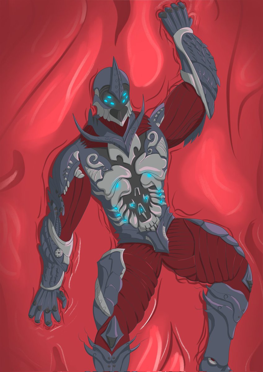 grey_nothing's tweet photo. Drew Rhino from Warframe because why not.
Procrastinated hard though. https://t.co/sBxZTCadaC