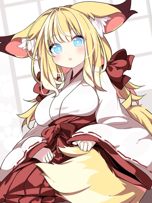 きつね巫女