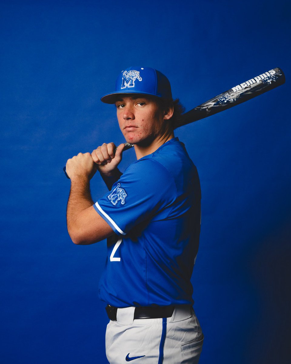 MemphisBaseball's tweet photo. HOME RUN ‼️

@shanecox02 hits one into left for a solo shot, adding to the board!

B6 | MEM 3, WSU 4 https://t.co/E9xK7fyHbY