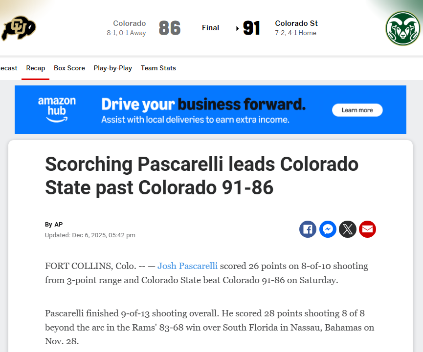 970 Colorado St 🐏 tweet media