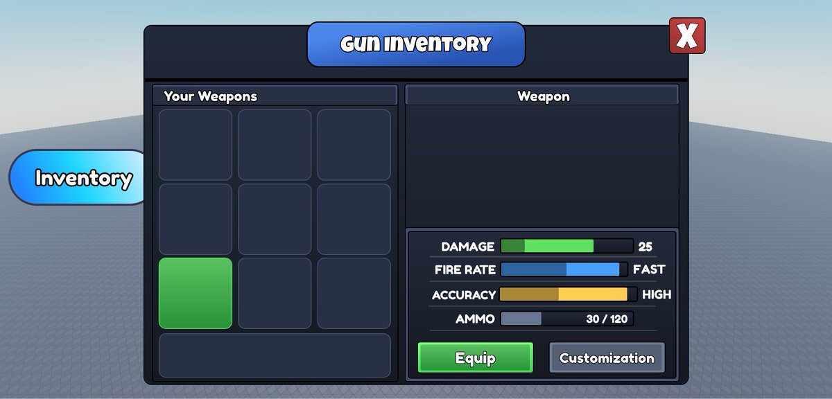 JZBuilds2's tweet photo. My first time trying to make UI😀

#roblox #robloxdev https://t.co/COdHYg3qiz