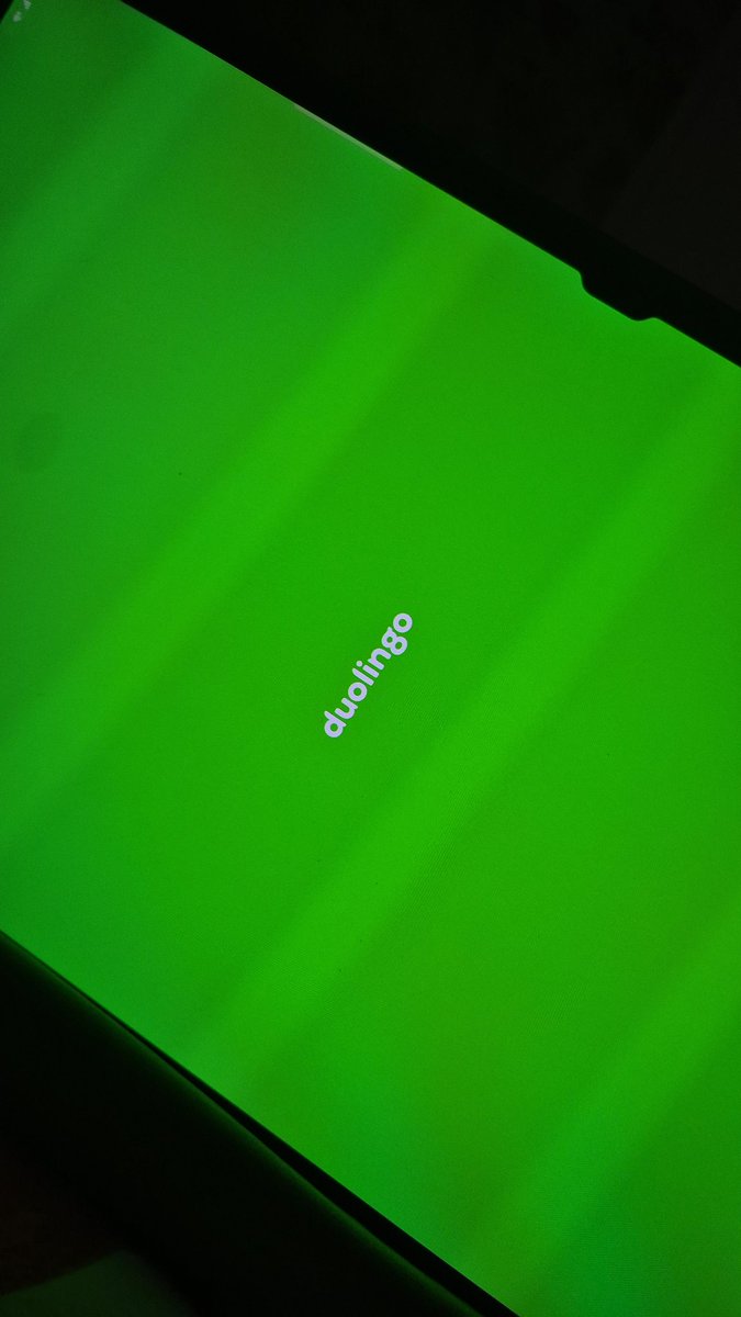 bubblestjg's tweet photo. @duolingo fix the issue will ya 444 day streak gonna be broken cause it wont load https://t.co/jIolX4gNPN