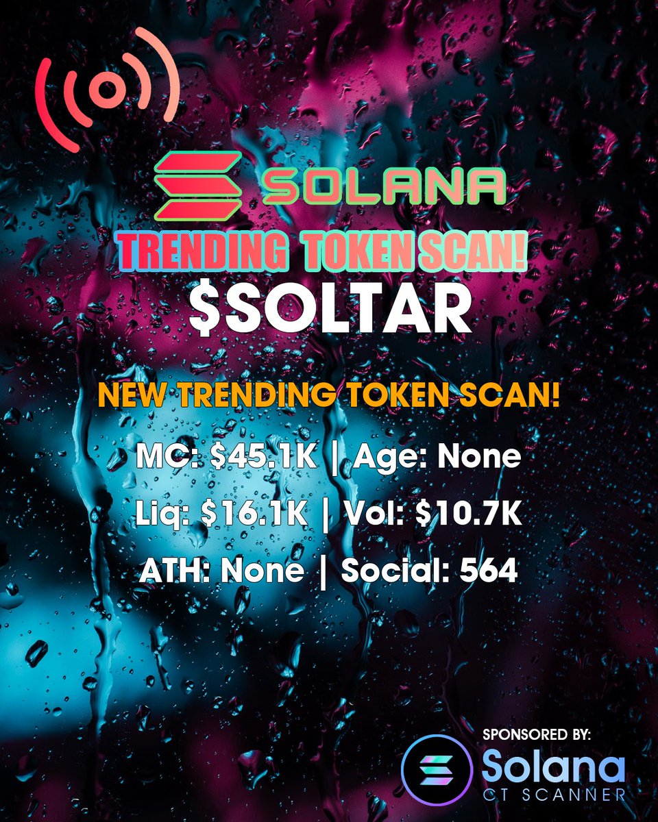 Solana CT Scanner tweet media