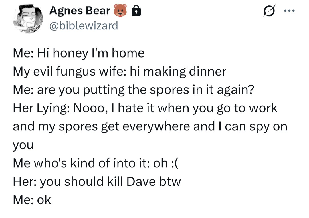 The kind of stuff you're missing out on when I'm tweeting from my private account: