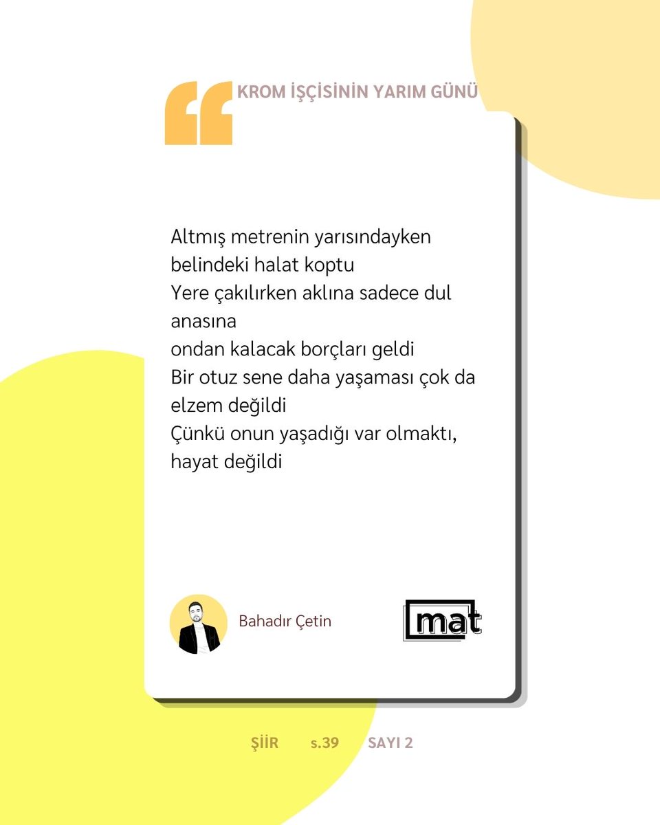 Mat Dergi tweet media