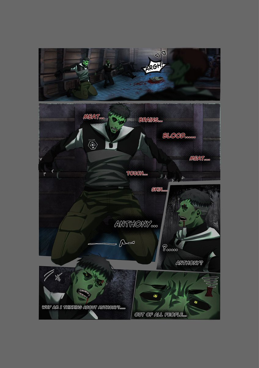 SavoryDeadEye's tweet photo. Comic pages 1-4 of “THE CURE THAT KEEPS US ALIVE” 

This comic is still in them making but the first whole chapter will be soon posted on webtoon.

Pages 5- 9 are already posted on my Patreon.

#comic https://t.co/11CT8eHHpL